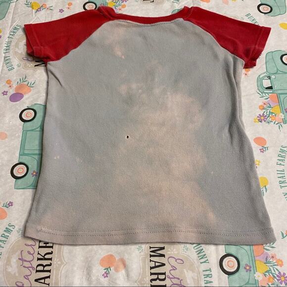 LOT of 3 Faded Glory Sleep Tees Short Sleeves Boys Size 5T - Picture 13 of 14